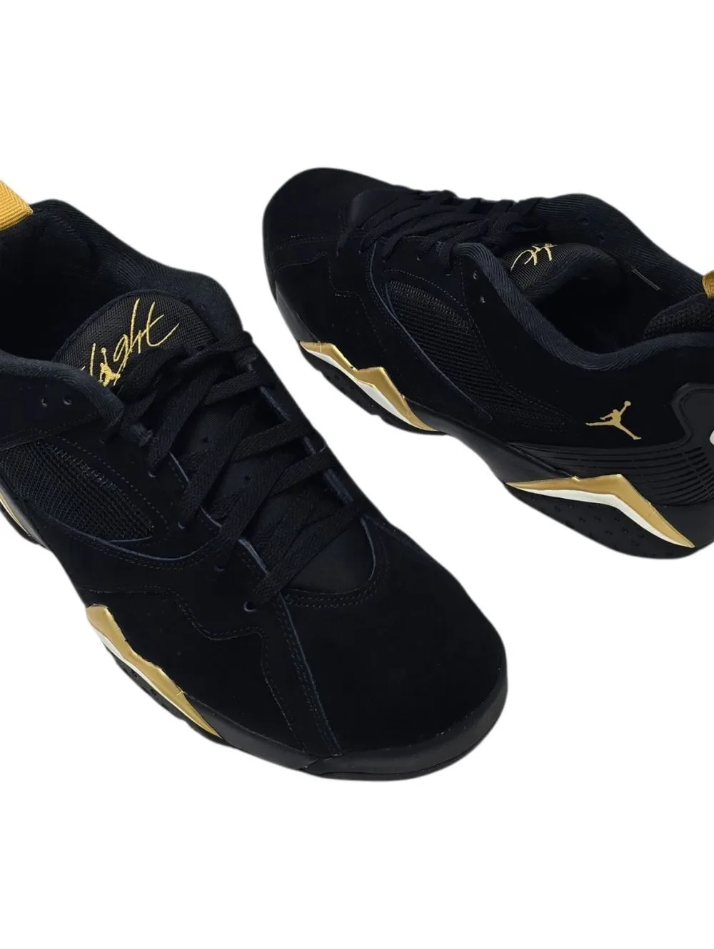 Nike Air Jordan MVP 92 Black Metallic Gold Sneakers HQ3950-007 Men's Size's